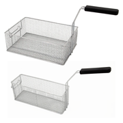 Frittierkorb 1/1 für Fritteuse 16 Liter aus Drahtgeflecht mit Deckel