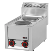 Elektro-Kochfläche mit 2 Platten Ø18 cm Tischgerät