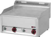 Elektro-Grillplatte 2 Heizzonen Grillfläche glatt hartverchromt Auftischgerät