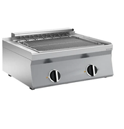Elektro Vaporgrill 2 Heizzonen Fläche 540x420mm Tischgerät