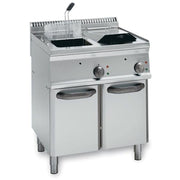 Elektro-Fritteuse 2 Becken 2x 14 Liter Standgerät