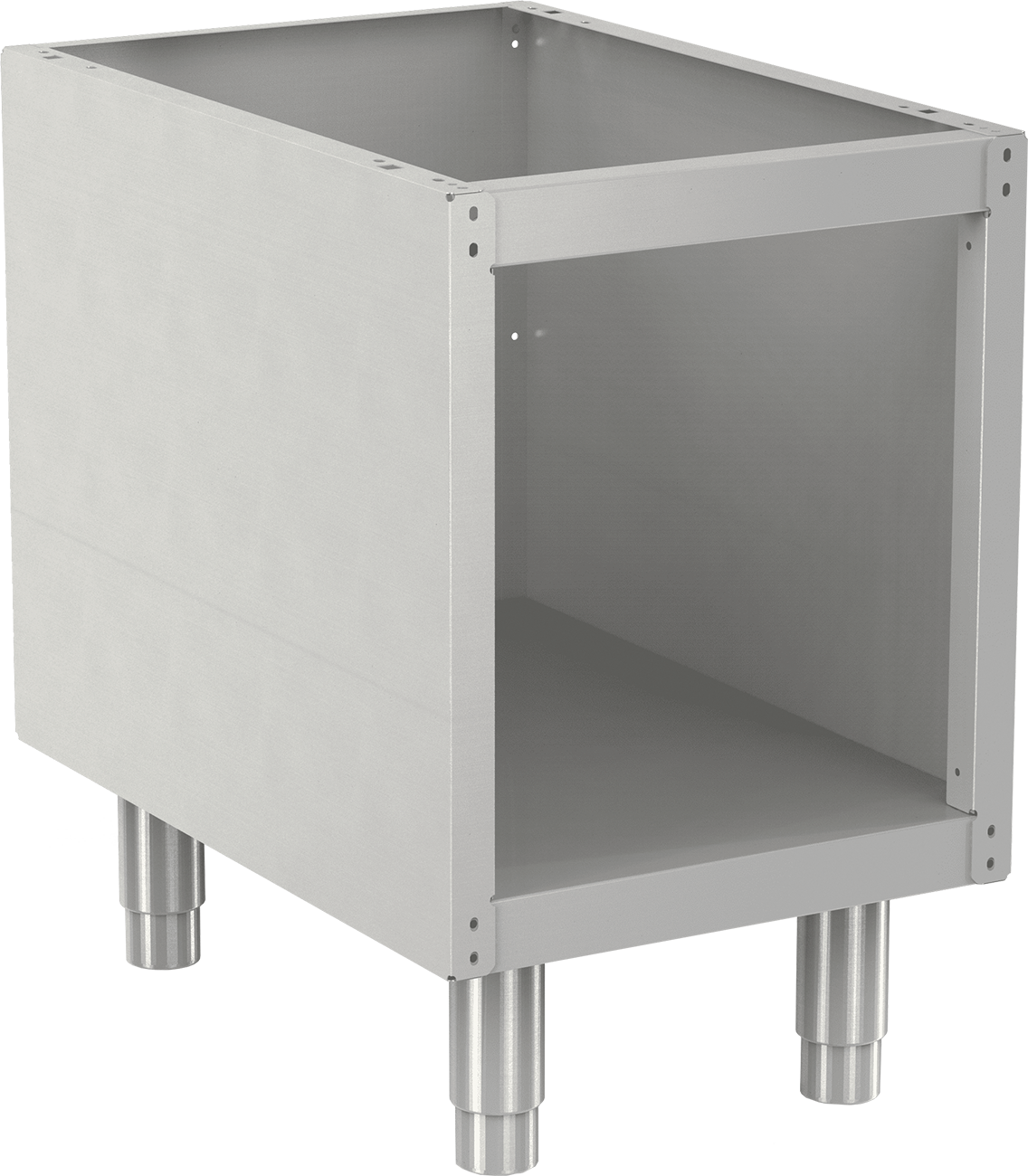 Unterbau 3-seitig geschlossen Breite 600 mm für Kochserie Essence 700