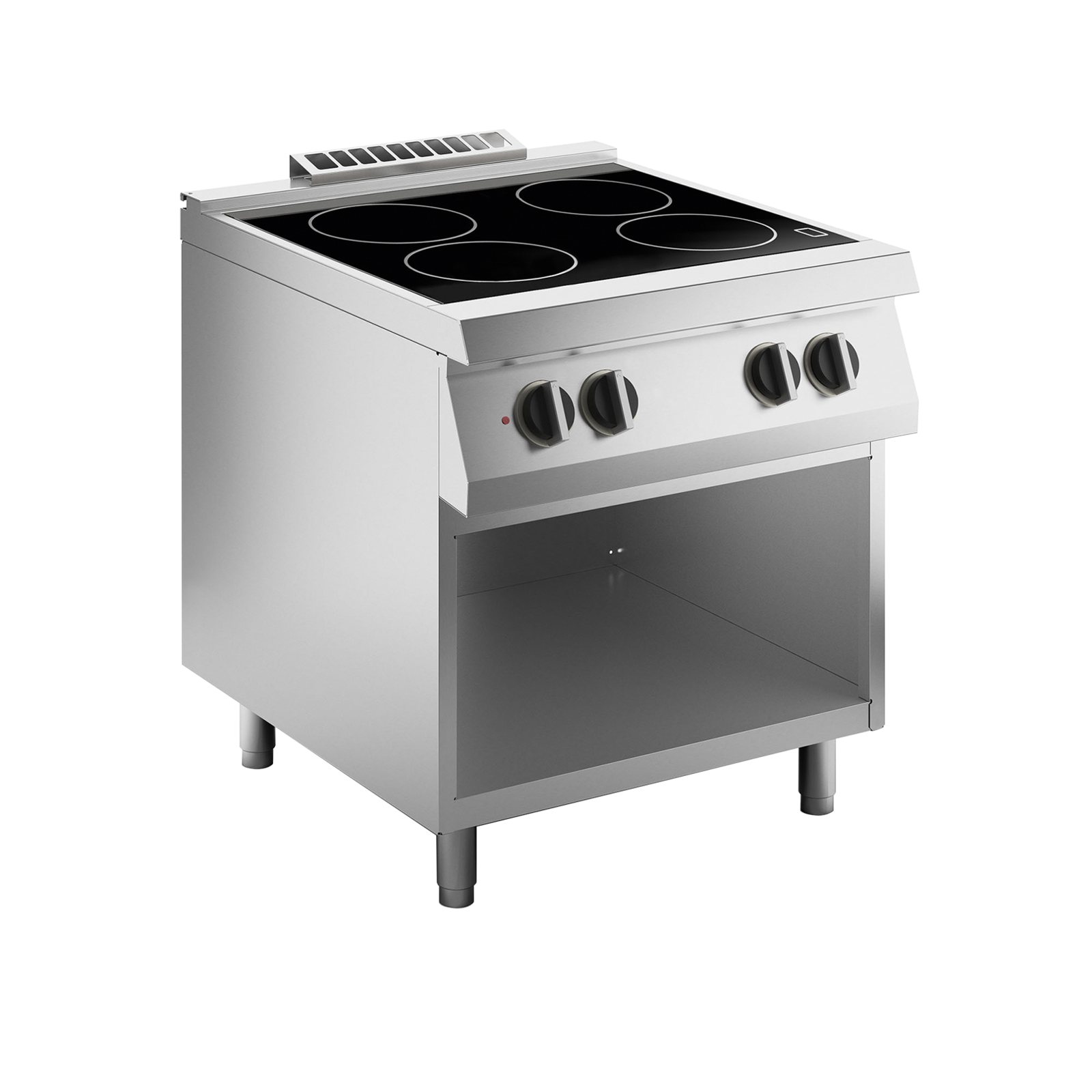 Elektro-Glaskeramikherd 10kW offener Unterbau