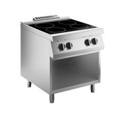 Elektro-Glaskeramikherd 10kW offener Unterbau