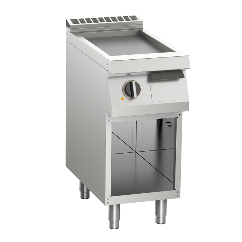 Elektro-Grillplatte glatt verchromt 5