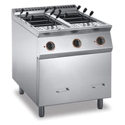 Elektro-Nudelkocher 2 x 28 L 2 Becken