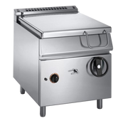 Gas-Kipp-Bratpfanne 60 L Compound-Stahl 14 kW