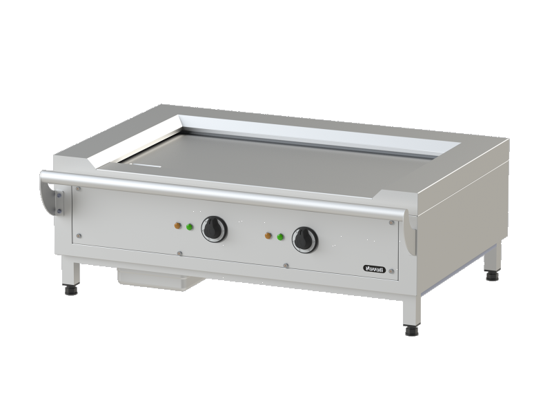 Elektro Teppanyaki-Grill mit 2 Heizzonen 11