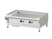 Gas Teppanyaki-Grill mit 2 Heizzonen 14 kW Tischgerät