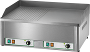 Elektro-Grillplatte 6kW 2 Heizzonen 1/2 glatt + 1/2 gerillt