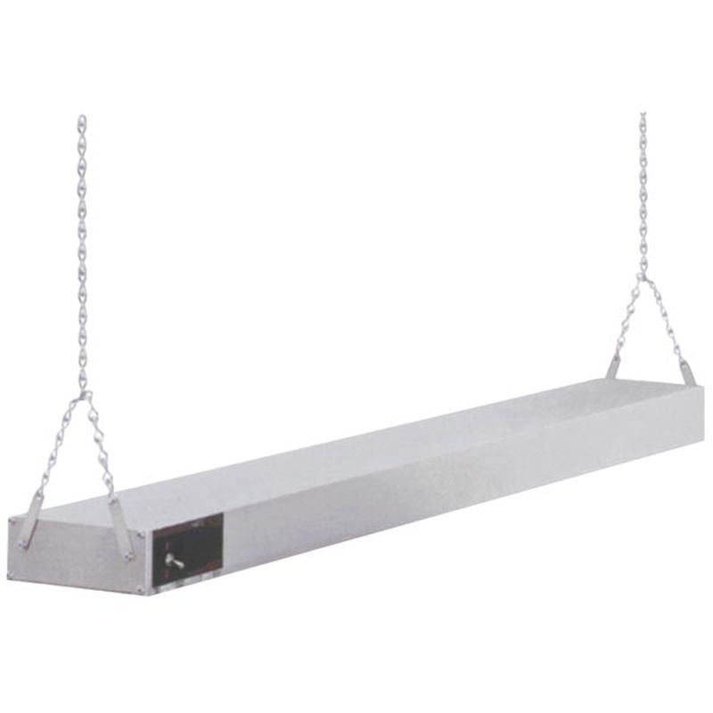 Speisenwämer-Wärmebrücke mit Kettenaufhängung Breite 137cm
