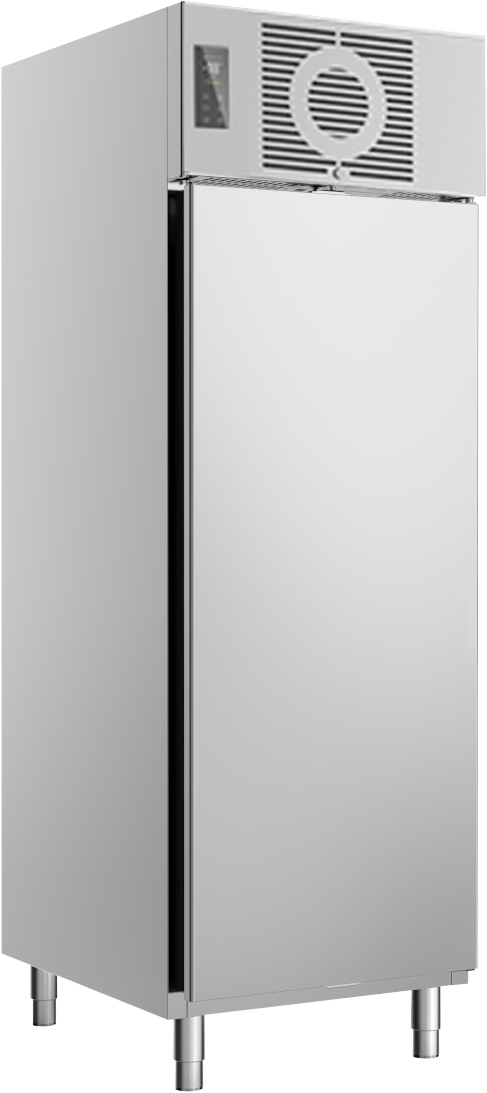 Edelstahlkühlschrank KU 721 Fisch