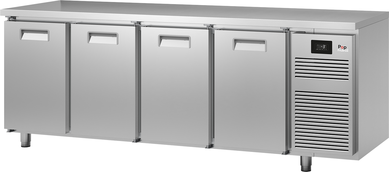 Kühltisch KT 4410 M Serie POP mit Arbeitsplatte