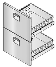 Schubladensatz 1/2+1/2 für Getränketheke