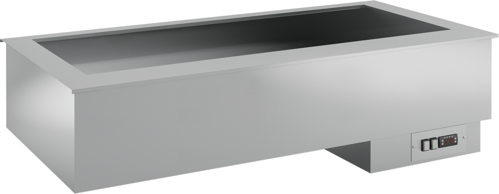 Warmhaltewanne Dry Serie Elegance E-DRY GN 5/1 Einbauwanne