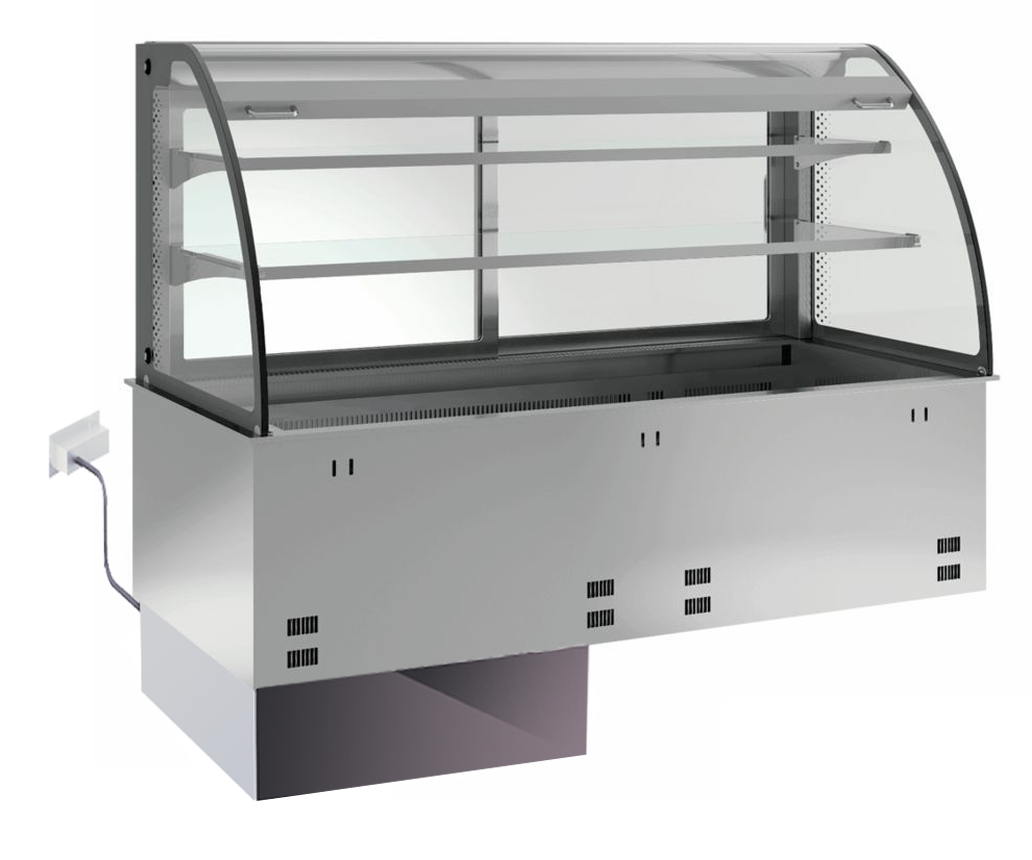 Kühlplatte kundenseitig offen E-EKVP 2A GN 2/1 OP o. Maschine