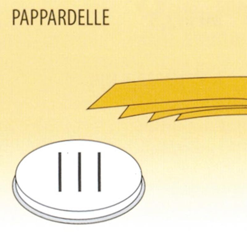 Nudelform Pappardelle für Nudelmaschine 1
