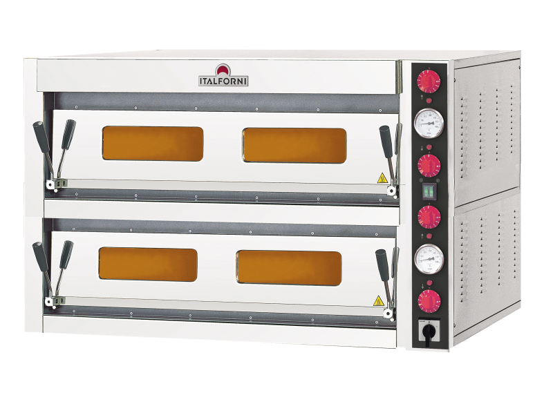 Pizzaofen Allround Q für 6+6 Pizzen ø32cm elektro 13 kW