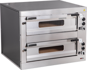 Pizzaofen Basic 4+4 für 8 Pizzen ø33cm elektro 9