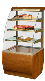 Kuchentheke Jamaika 700 mit 3 Glasablagen