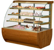 Kuchentheke Jamaika 1400 mit 3 Glasablagen