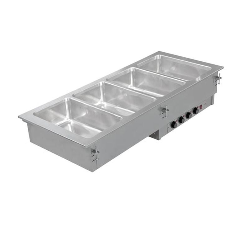 Einbau Bain Marie 4x GN 1/1 mit getrennt regelbaren Becken