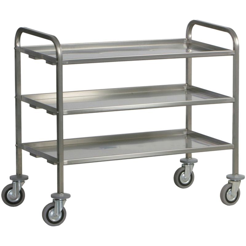 Schwerlast-Servierwagen 1120 mit 3 Böden - 150 kg Traglast