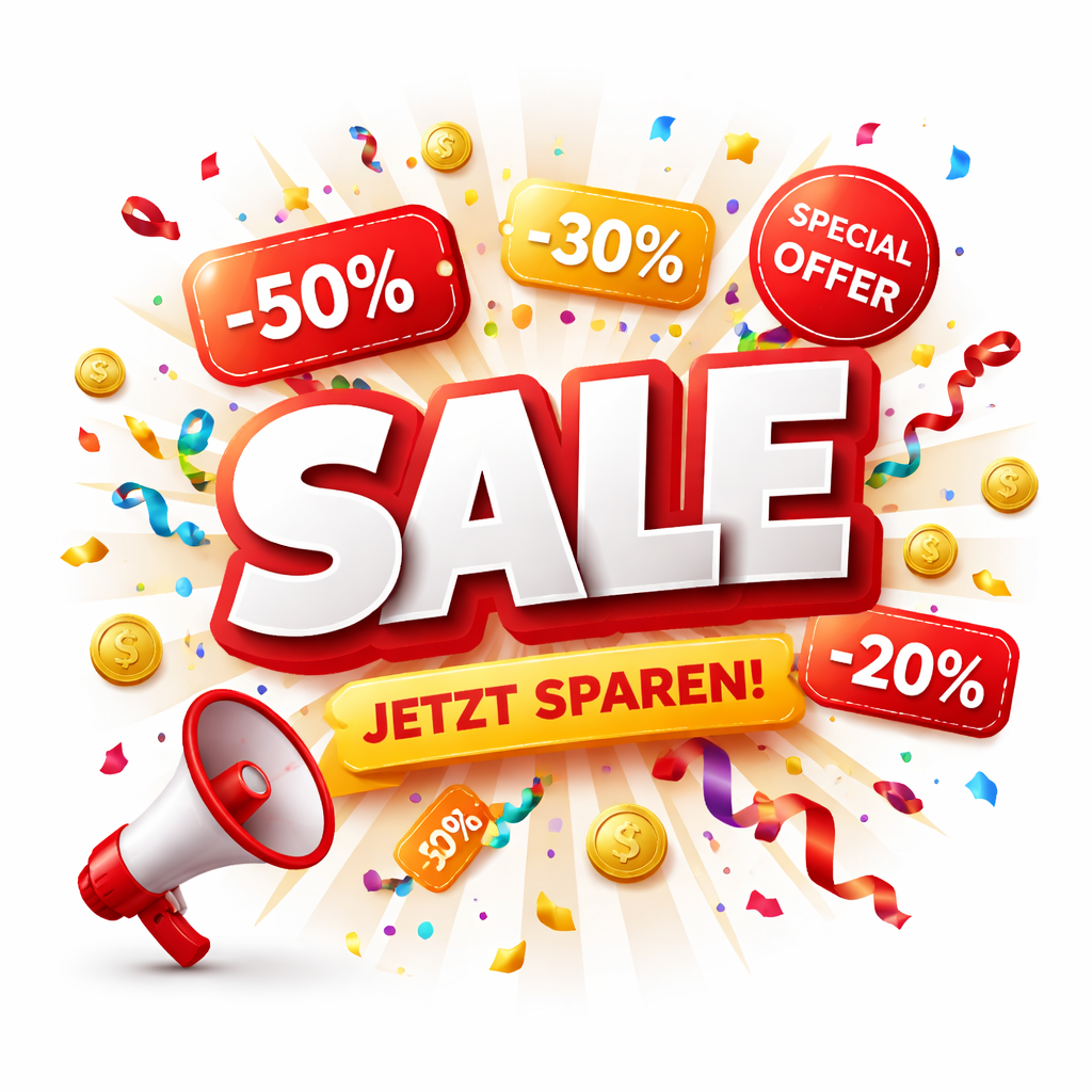 SALE % / B-Ware bis 60 % reduziert
